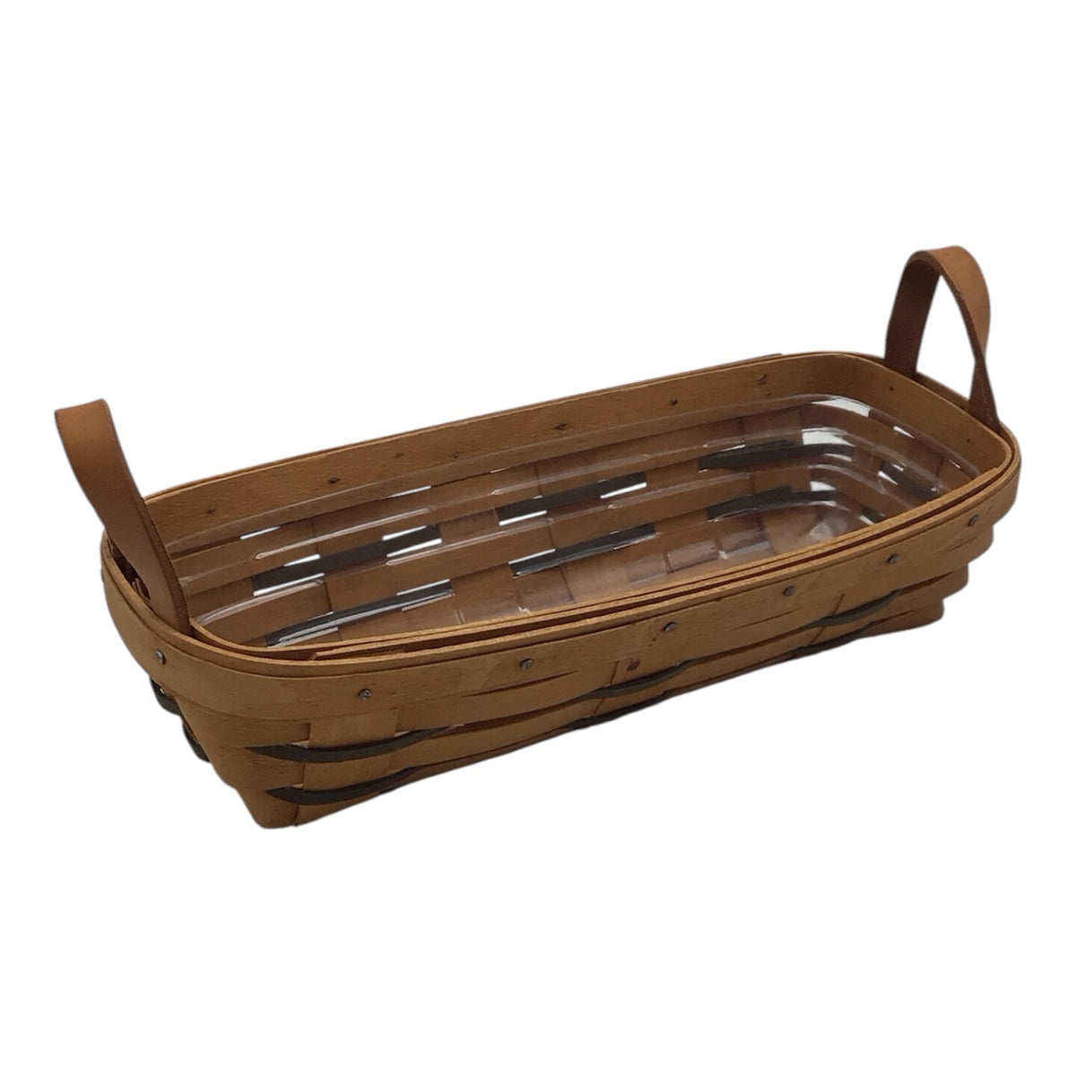 Longaberger Cracker Basket w/ Plastic Liner