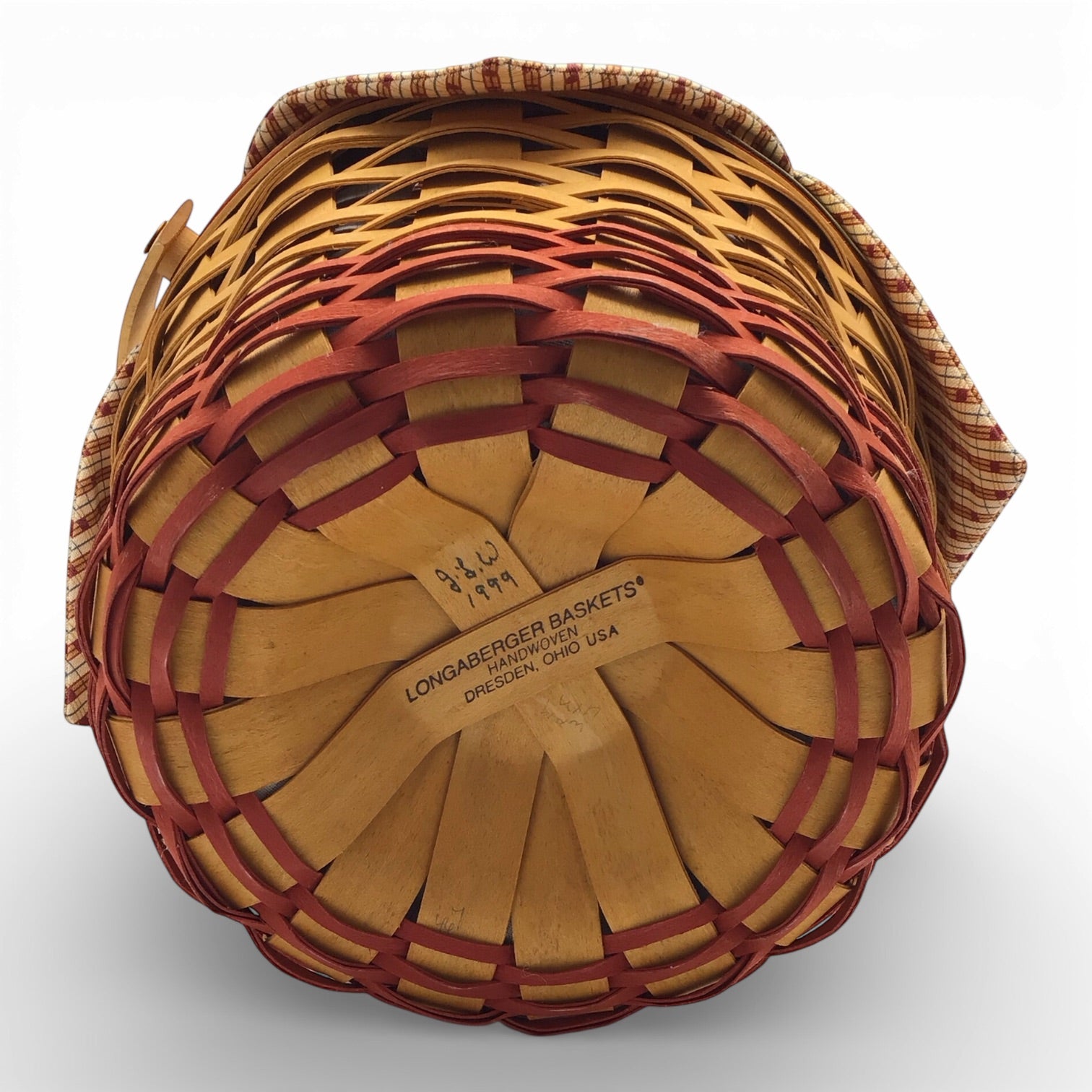 Longaberger Homestead Collector's Club Edition with Lid, Liner, and Protector 1999