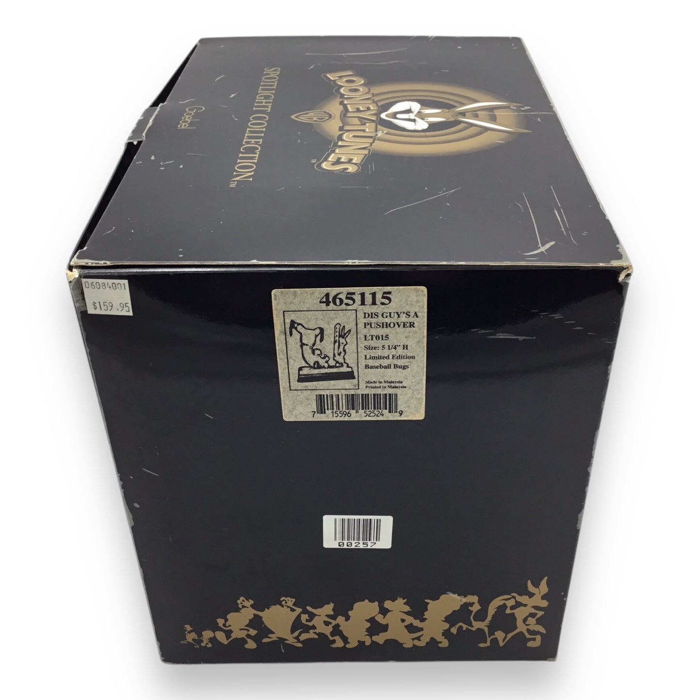 Looney Tunes Spotlight Collection Baseball Bugs Bunny Figurine - Limited Edition