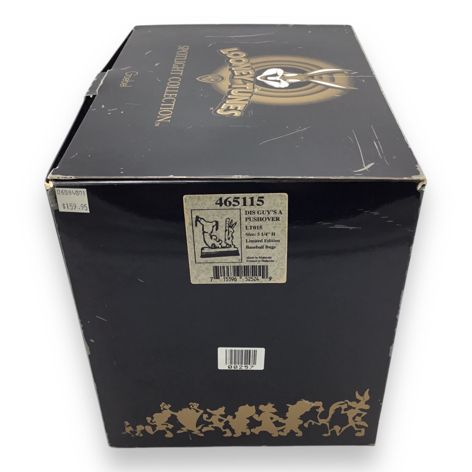 Looney Tunes Spotlight Collection Baseball Bugs Bunny Figurine - Limited Edition