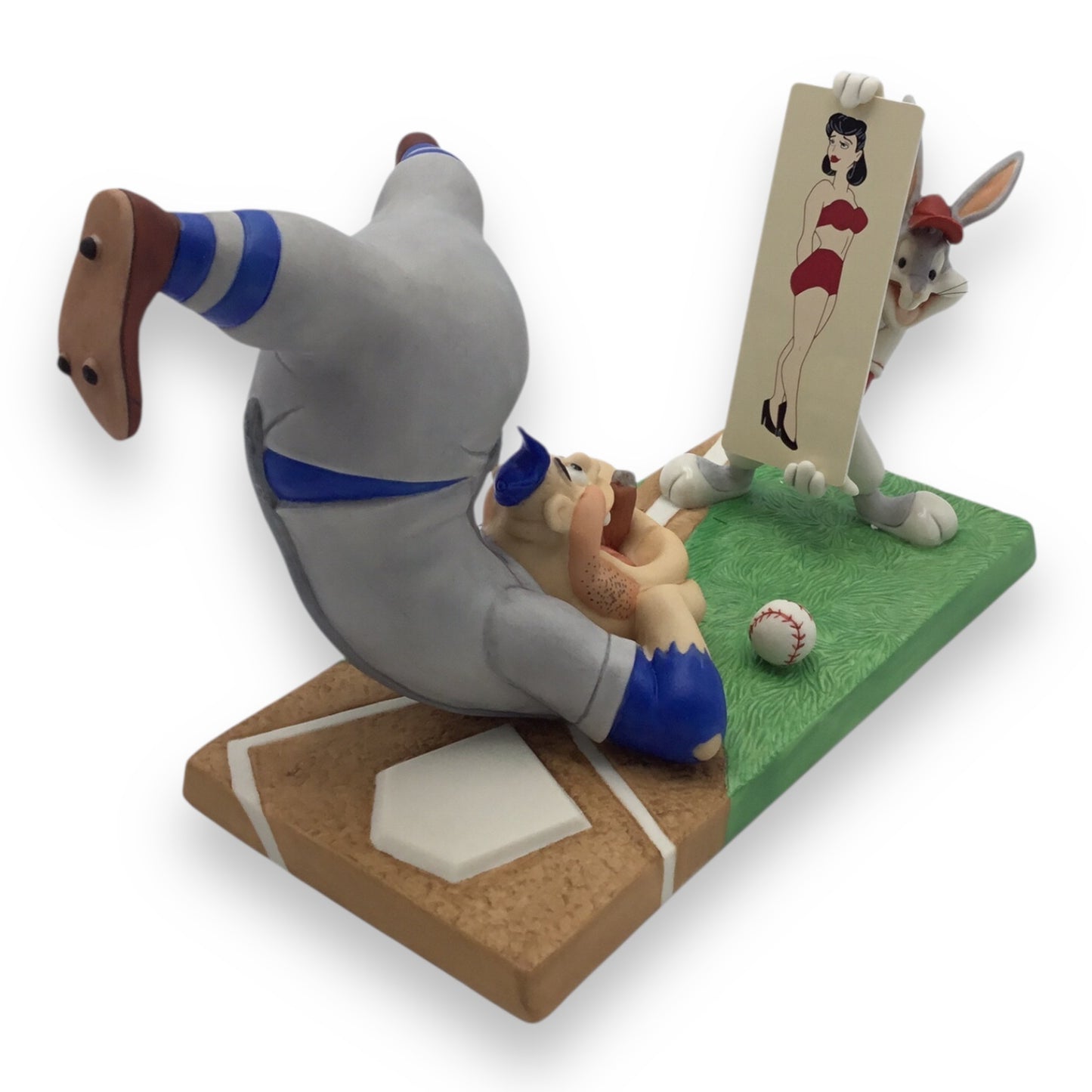 Looney Tunes Spotlight Collection Baseball Bugs Bunny Figurine - Limited Edition