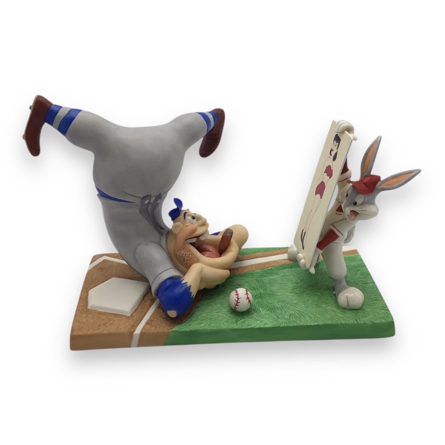 Looney Tunes Spotlight Collection Baseball Bugs Bunny Figurine - Limited Edition