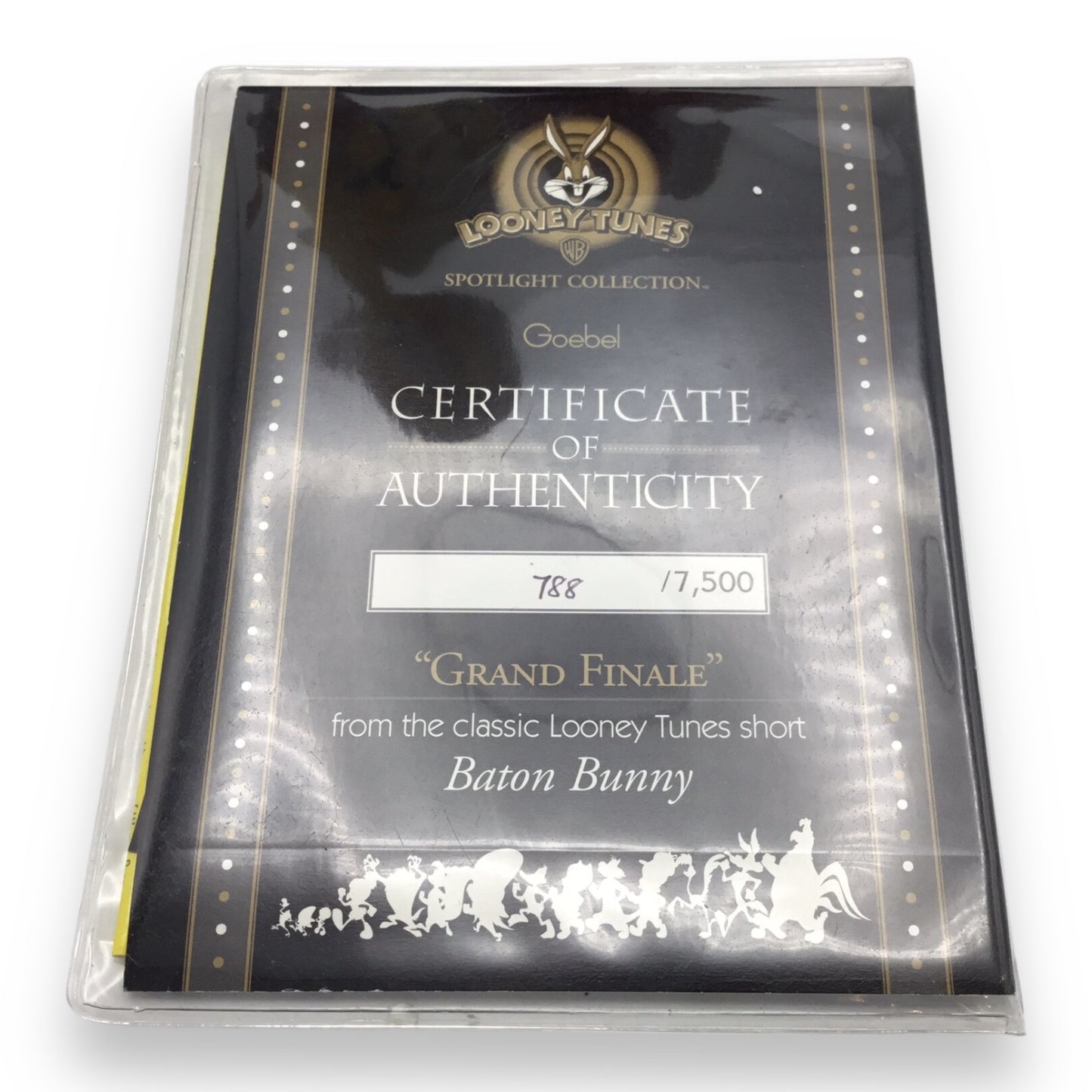 Looney Tunes Spotlight Collection Off Bugs Bunny Grand Finale Figurine - Limited Edition