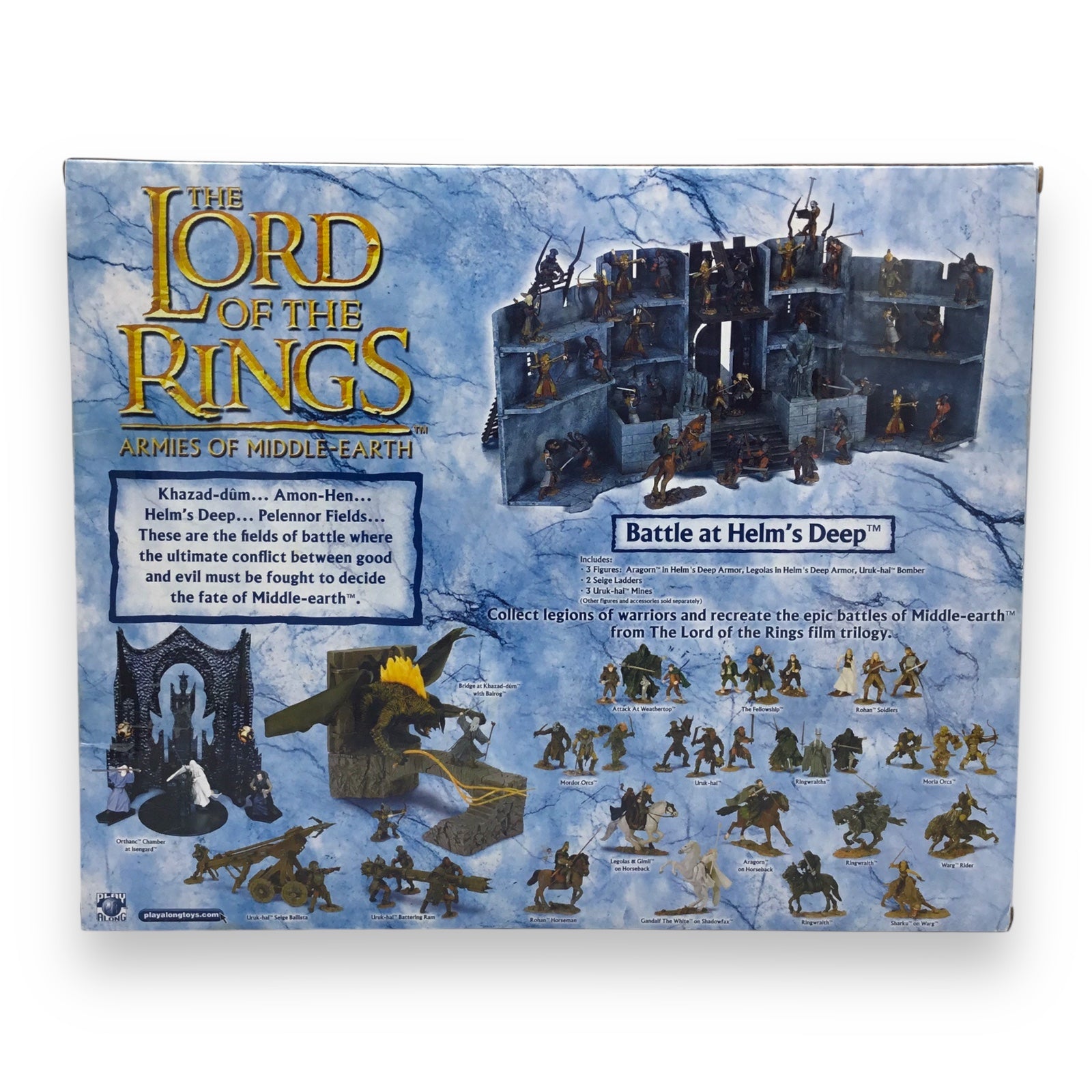 Lord of the Rings Armies of Middle-earth Battle at Helm’s Deep Playset – Sealed Box