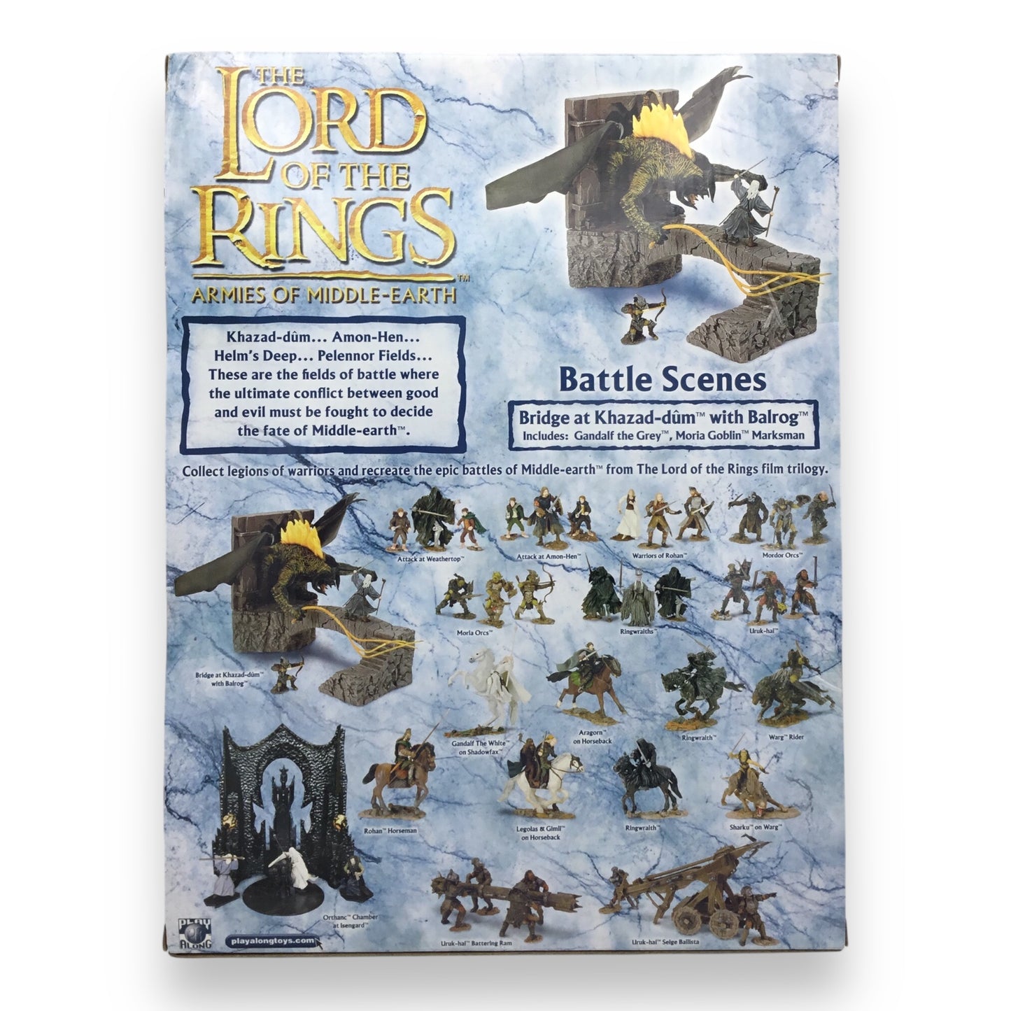Lord of the Rings Armies of Middle-earth Bridge at Khazad-dûm with Balrog Battle Scene – New & Sealed