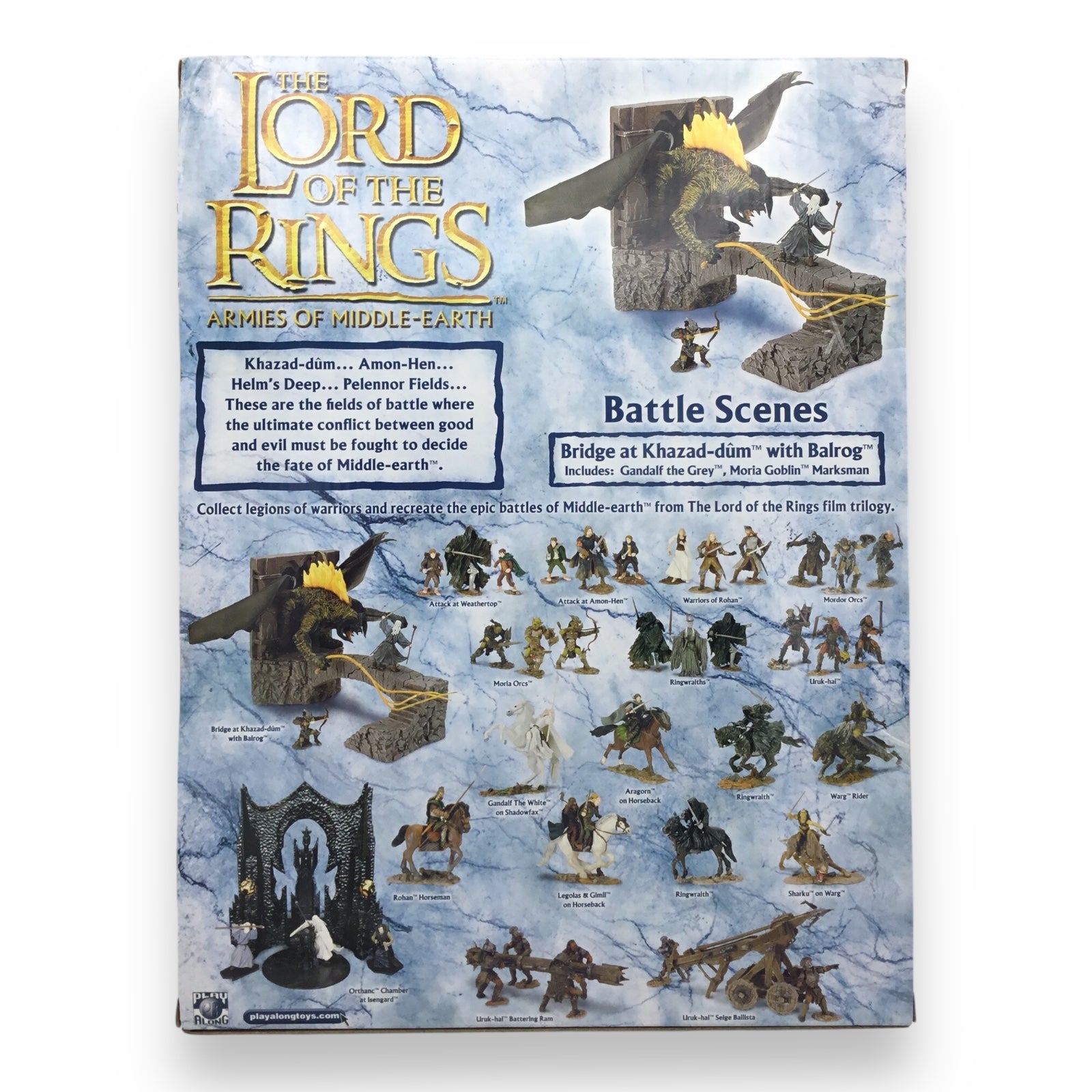 Lord of the Rings Armies of Middle-earth Bridge at Khazad-dûm with Balrog Battle Scene – New & Sealed