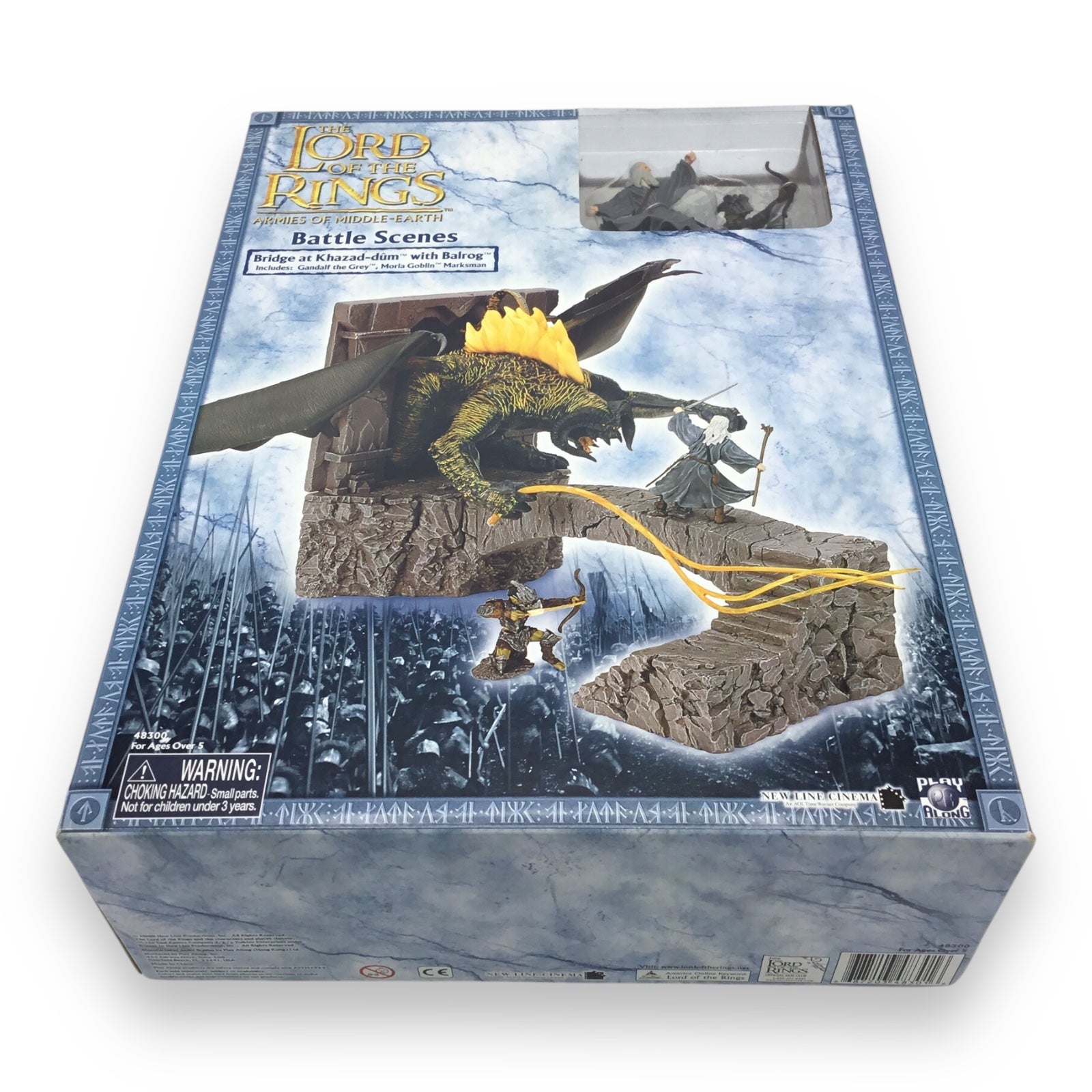 Lord of the Rings Armies of Middle-earth Bridge at Khazad-dûm with Balrog Battle Scene – New & Sealed