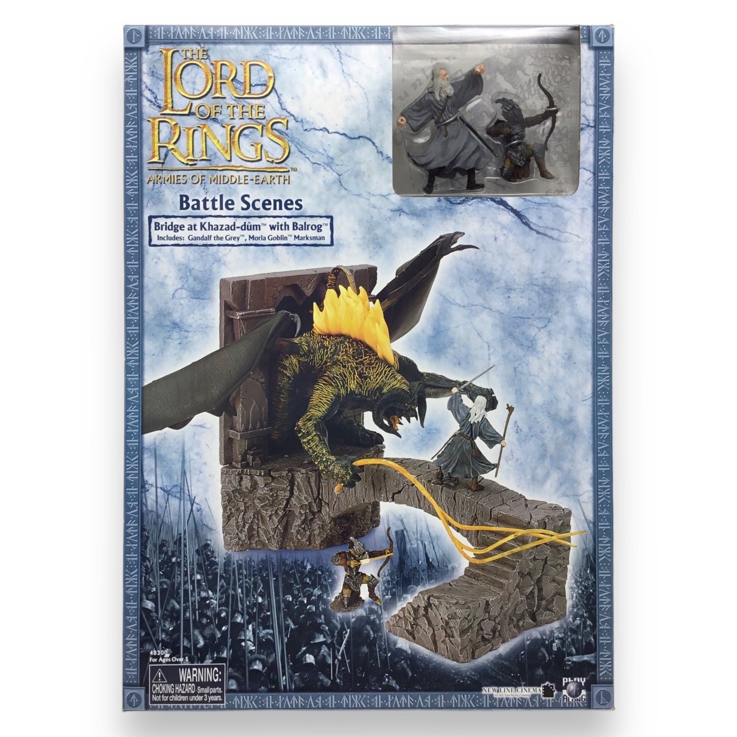Lord of the Rings Armies of Middle-earth Bridge at Khazad-dûm with Balrog Battle Scene – New & Sealed