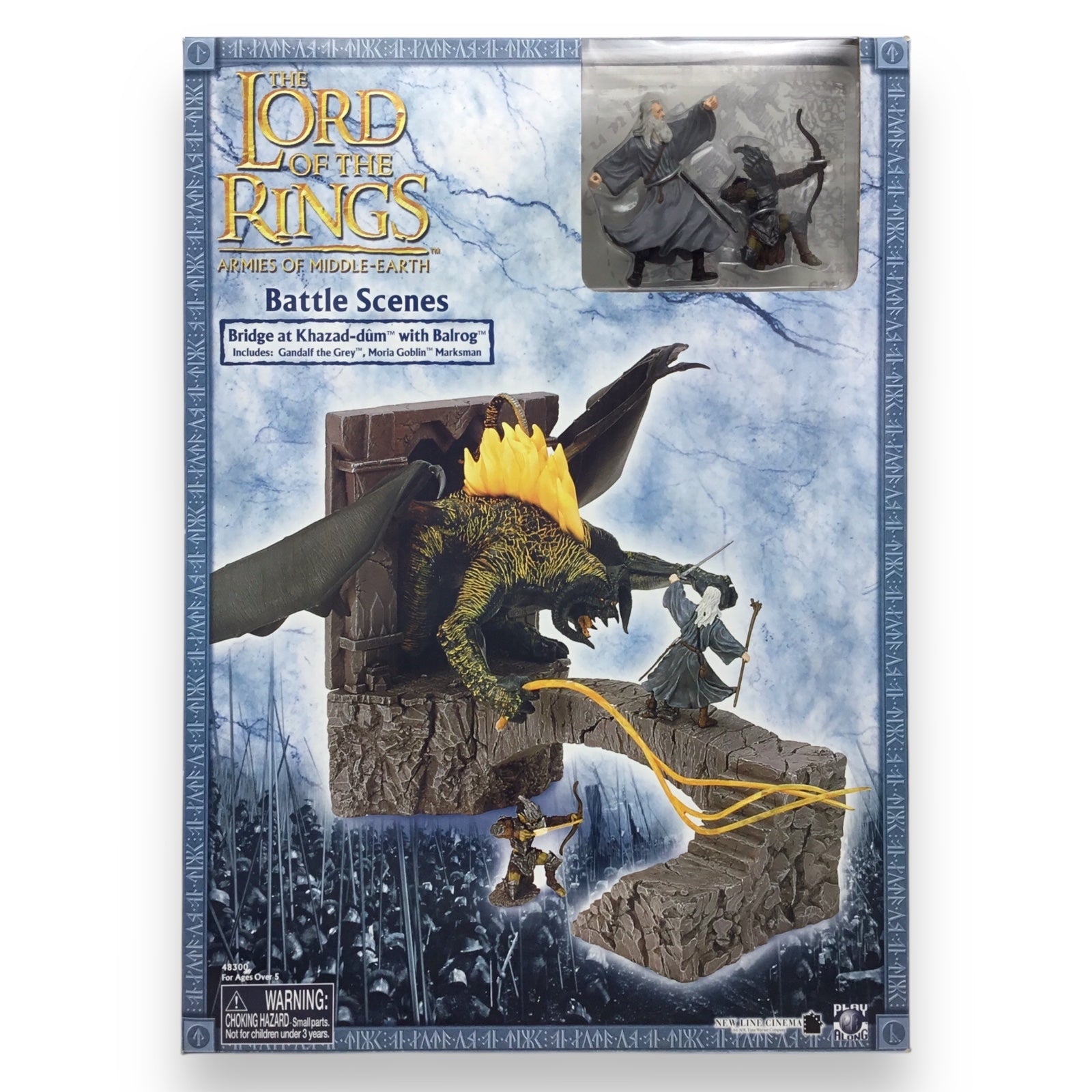 Lord of the Rings Armies of Middle-earth Bridge at Khazad-dûm with Balrog Battle Scene – New & Sealed