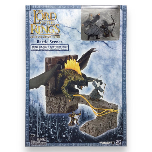 Lord of the Rings Armies of Middle-earth Bridge at Khazad-dûm with Balrog Battle Scene – New & Sealed