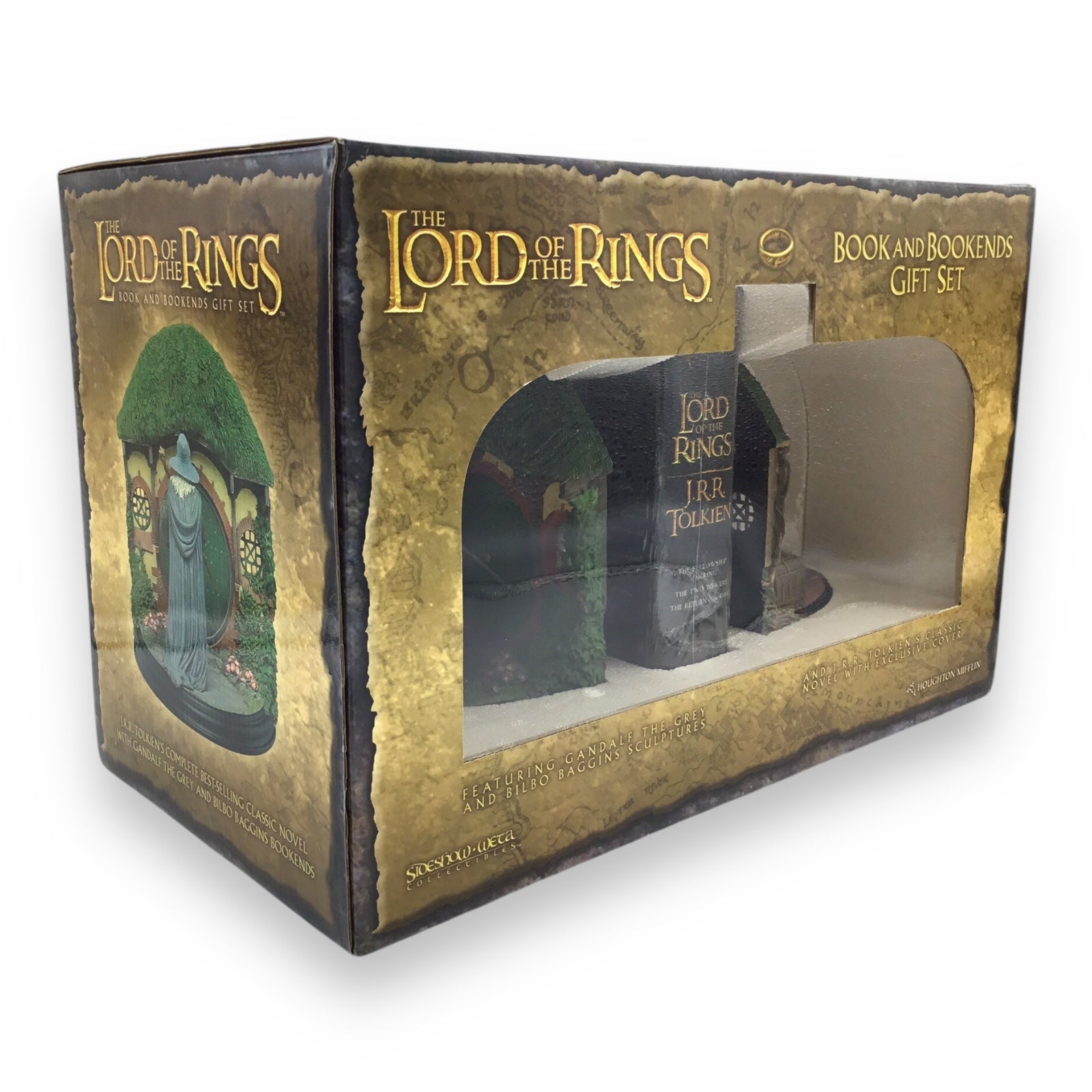 Lord of the Rings Book and Bookends Gift Set – Sideshow Weta Collectibles (2003)