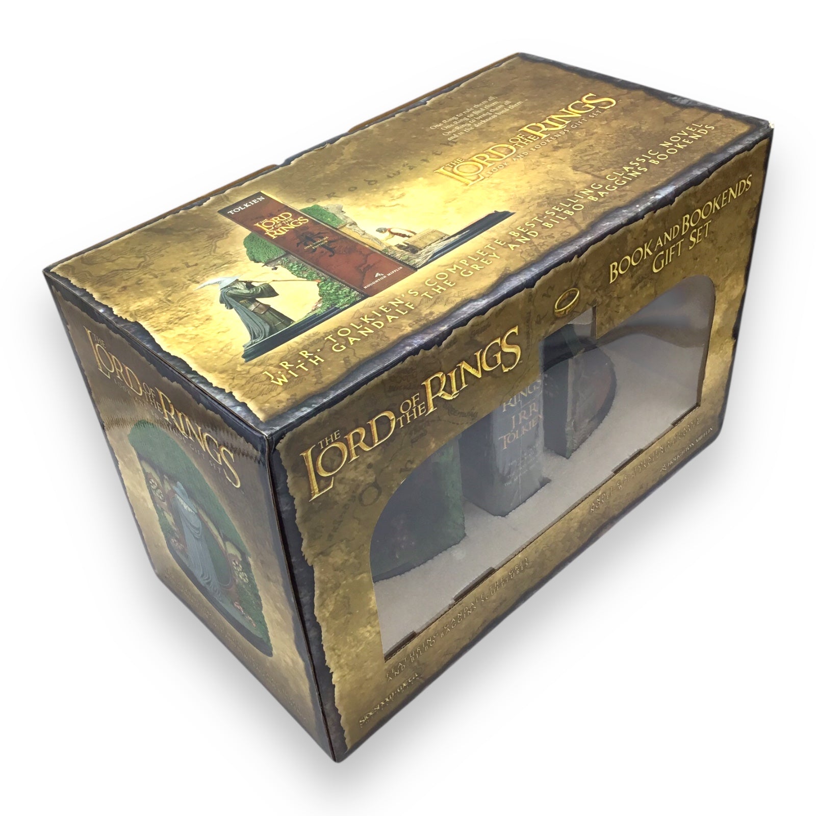 Lord of the Rings Book and Bookends Gift Set – Sideshow Weta Collectibles (2003)