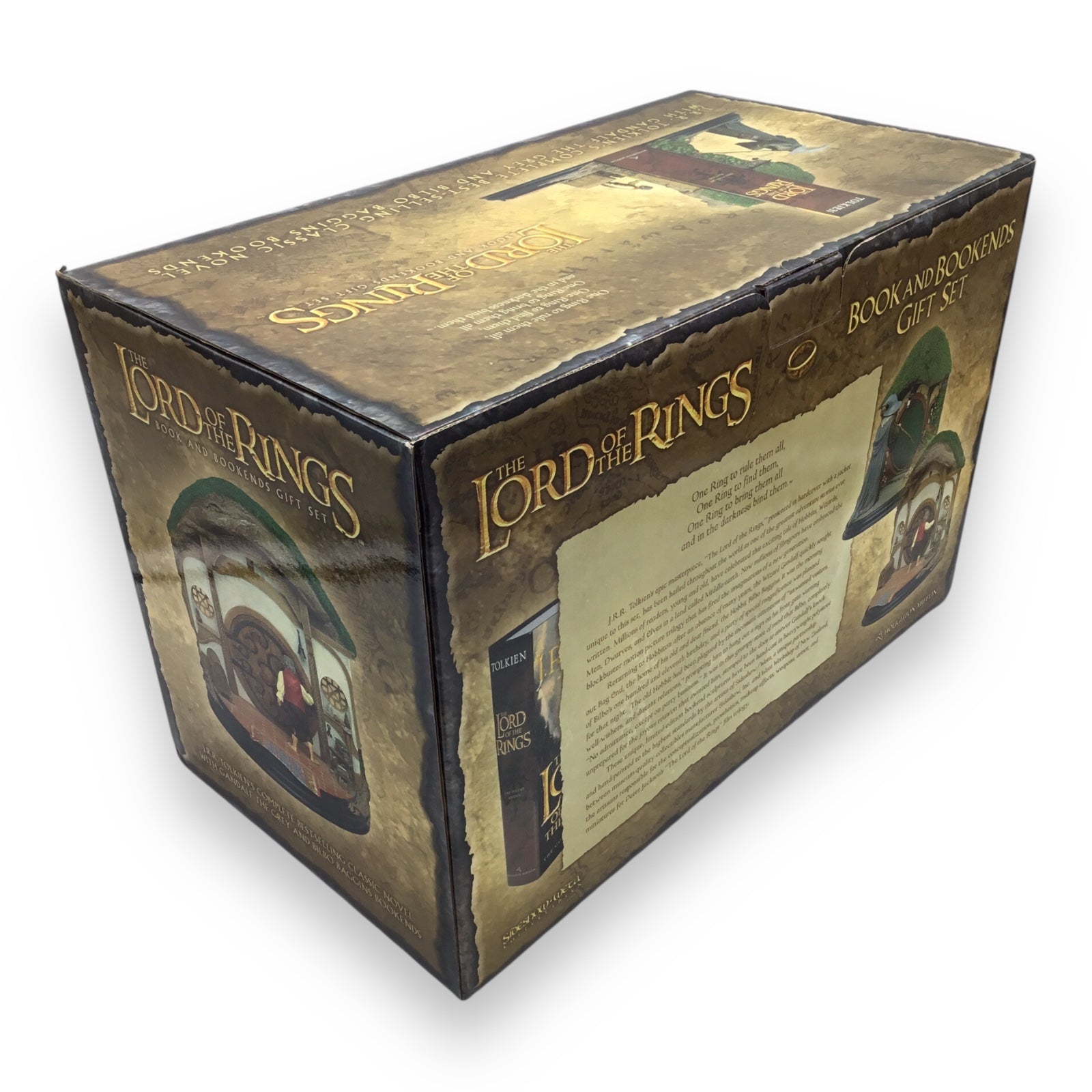 Lord of the Rings Book and Bookends Gift Set – Sideshow Weta Collectibles (2003)