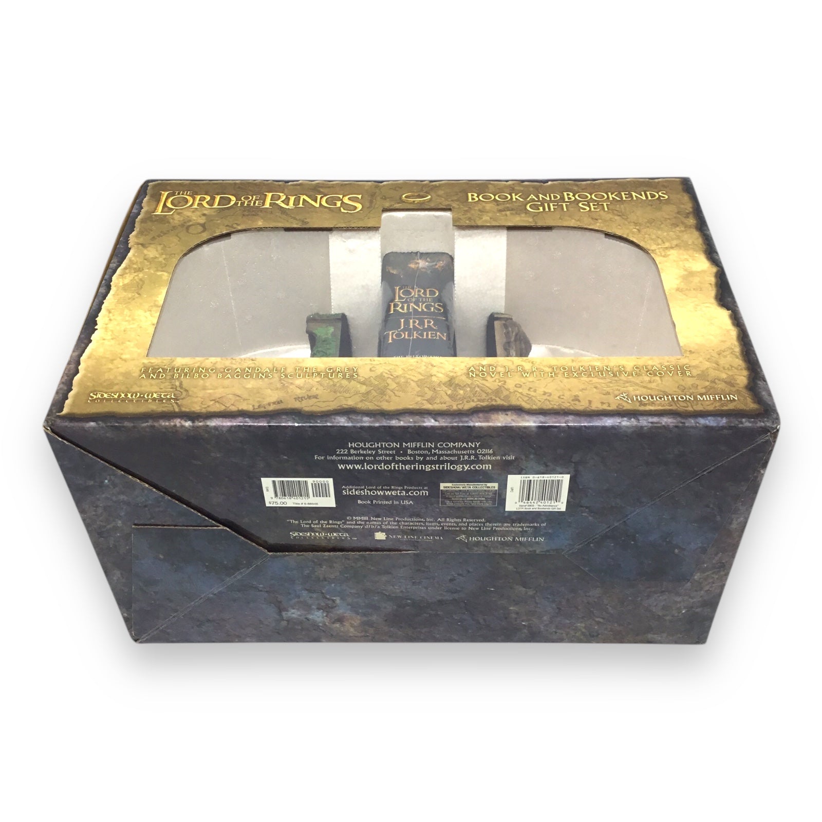 Lord of the Rings Book and Bookends Gift Set – Sideshow Weta Collectibles (2003)