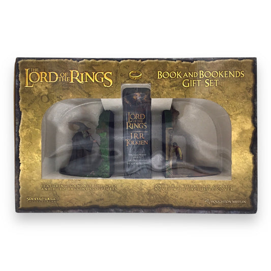 Lord of the Rings Book and Bookends Gift Set – Sideshow Weta Collectibles (2003)
