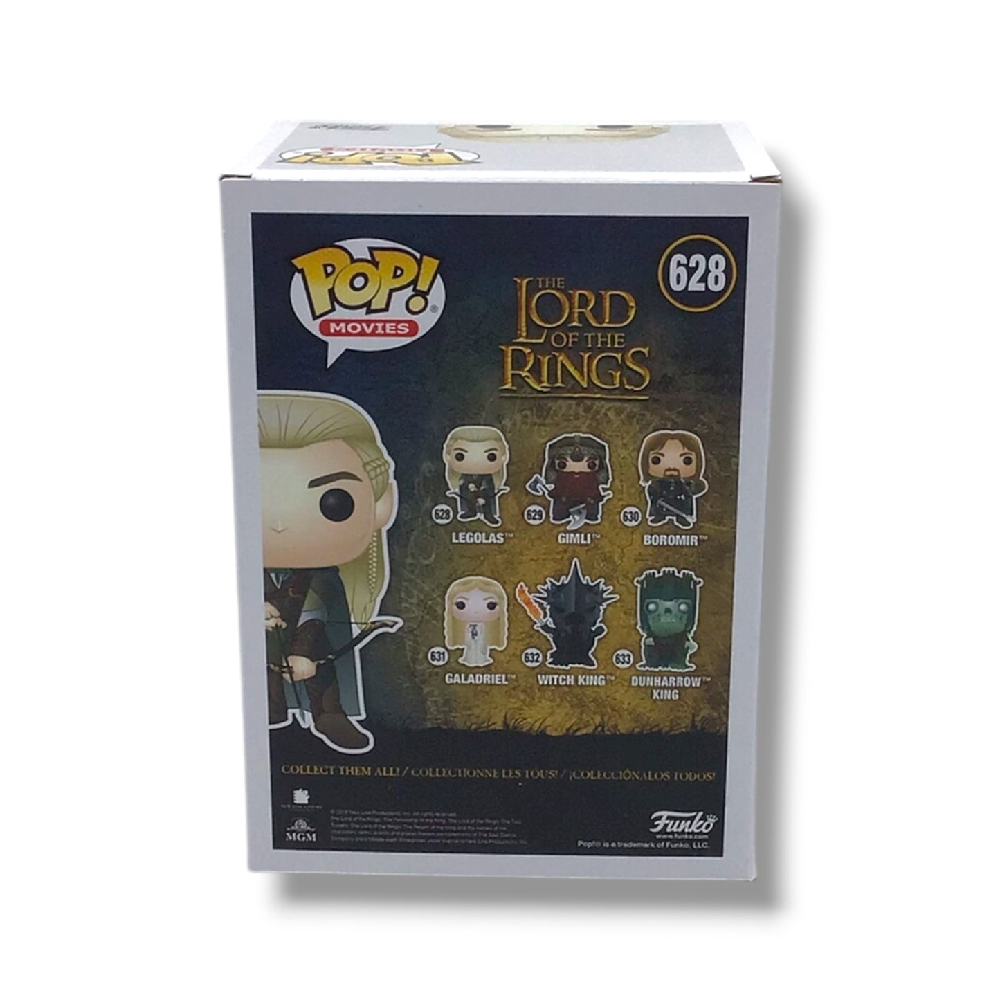 Lord of the Rings Funko POP! #628 Legolas Signed by Orlando Bloom (Beckett)