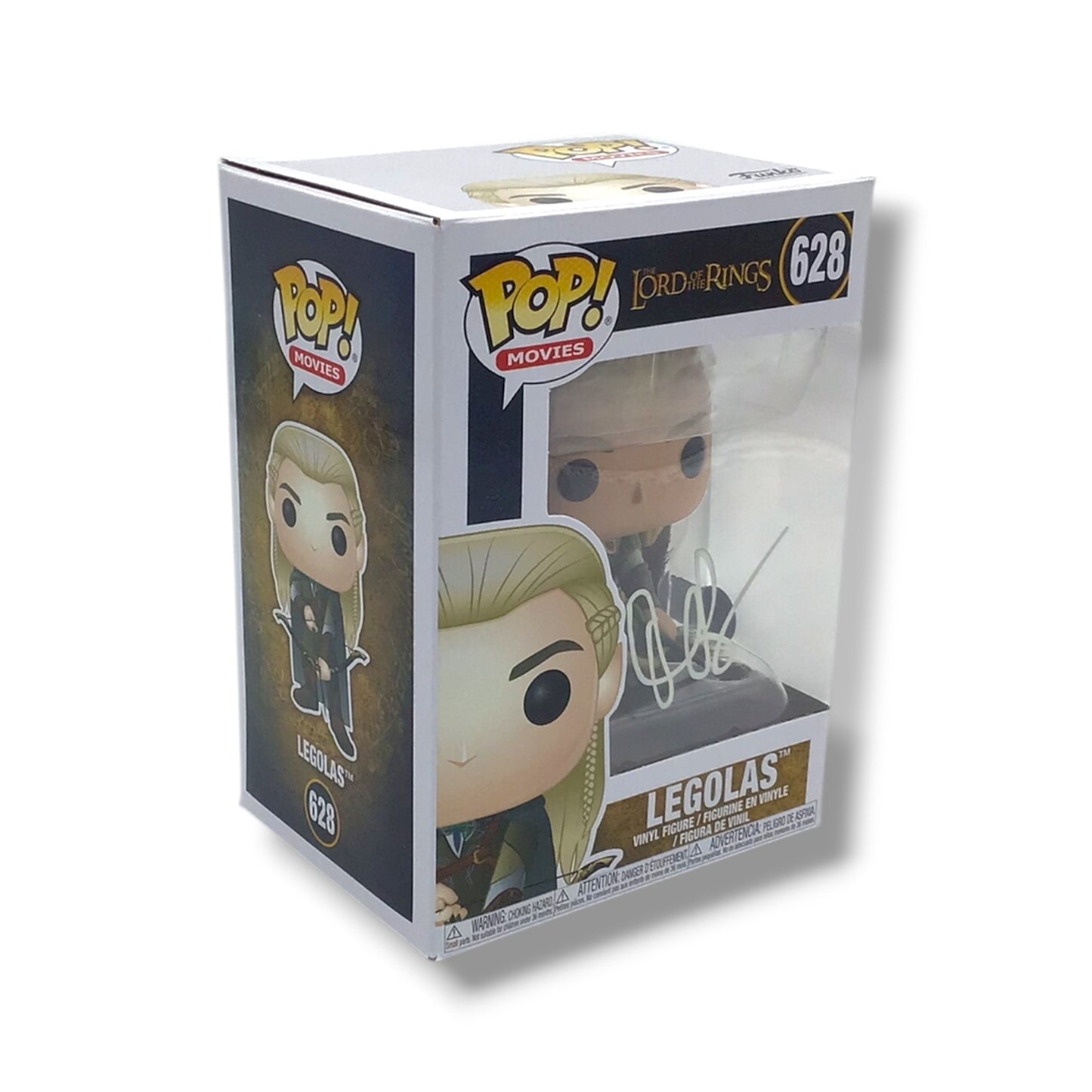 Lord of the Rings Funko POP! #628 Legolas Signed by Orlando Bloom (Beckett)