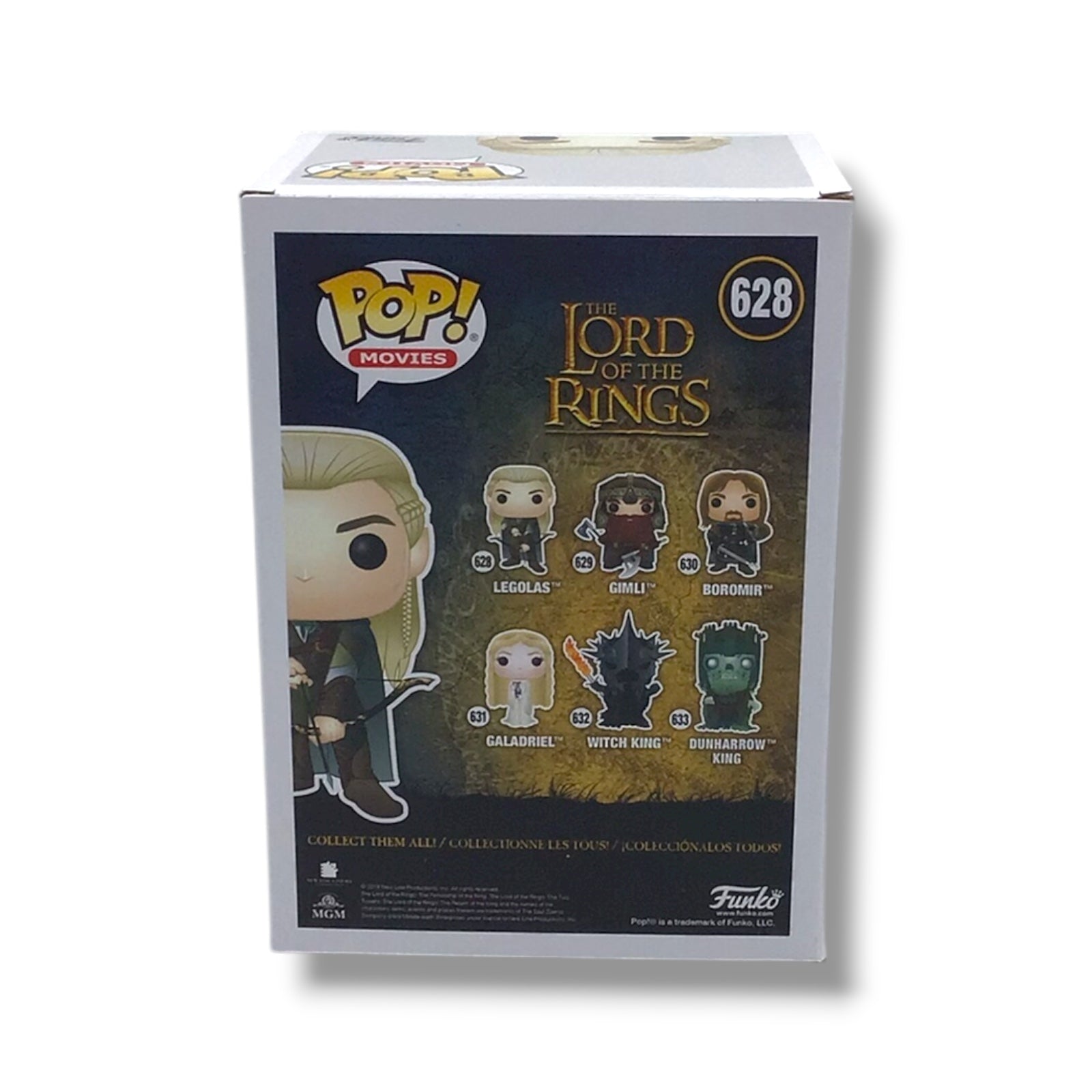 Lord of the Rings Funko POP! (#628) Legolas | Signed by Orlando Bloom (Beckett Certified)
