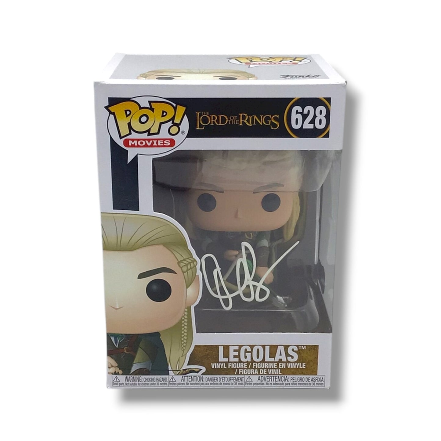 Lord of the Rings Funko POP! (#628) Legolas | Signed by Orlando Bloom (Beckett Certified)