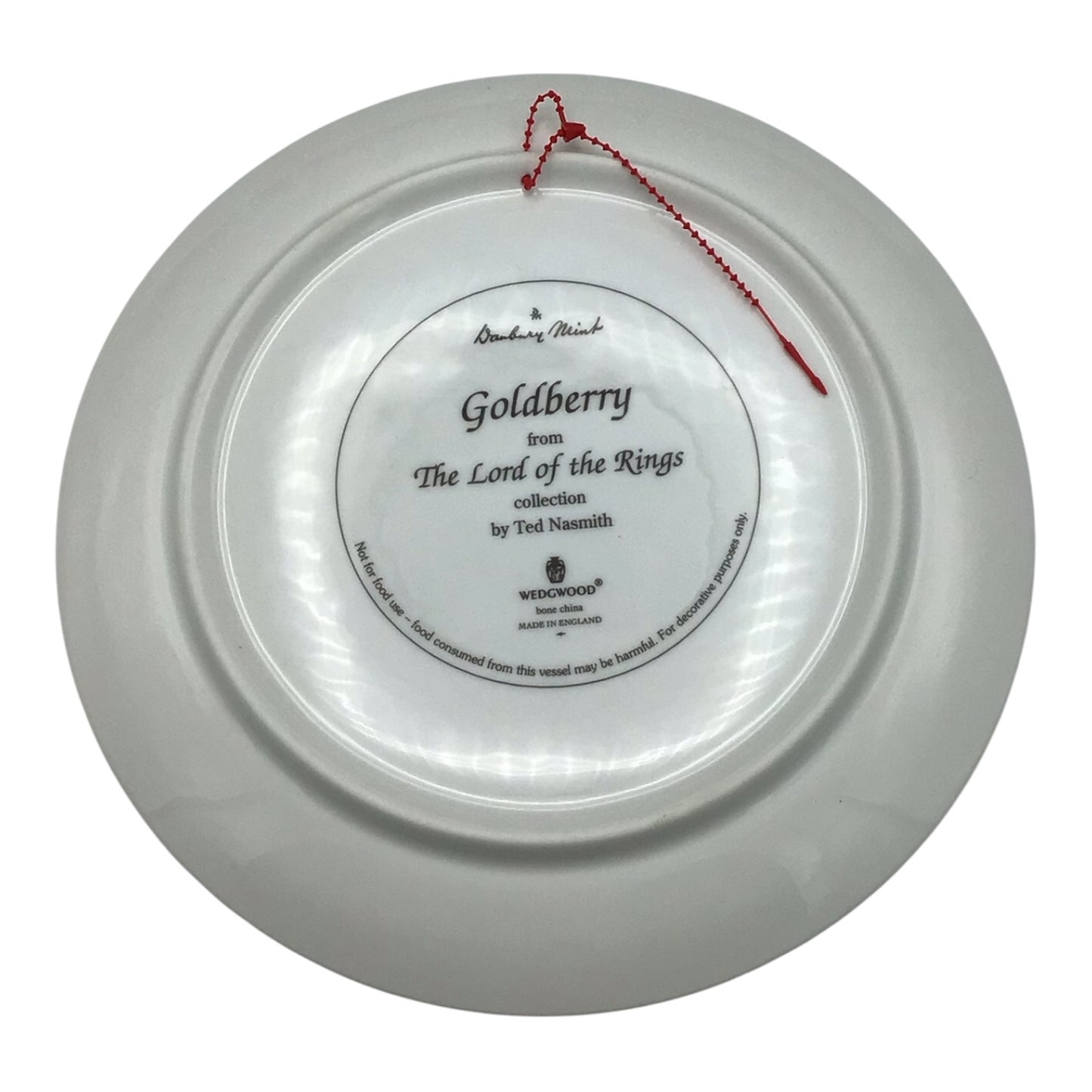 Lord of the Rings Goldberry Limited Edition Decorative Plate - Danbury Mint