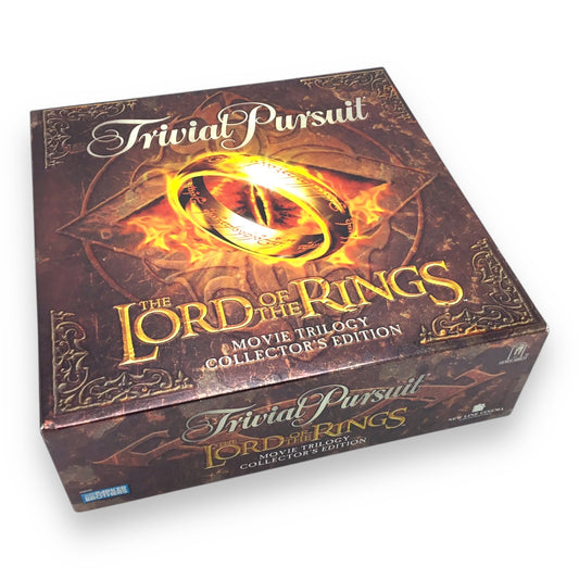 Lord of the Rings Movie Trilogy Collector’s Edition Trivial Pursuit Board Game – Parker Brothers
