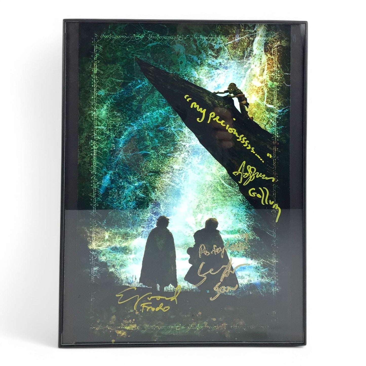 Lord of the Rings Photo Signed by Elijah Wood, Sean Astin, Andy Serkis JSA