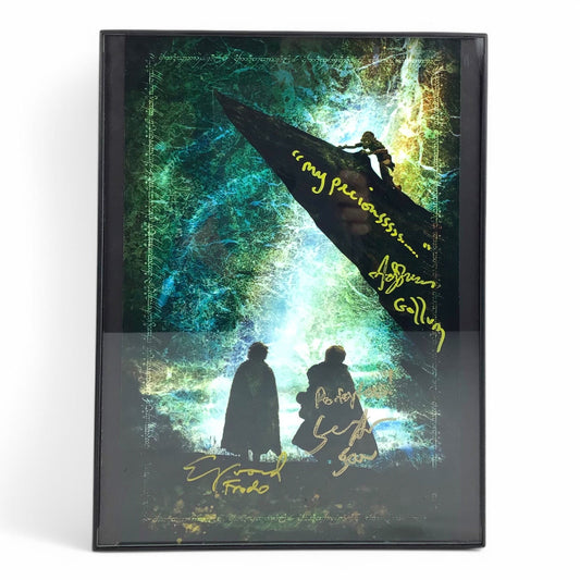 Lord of the Rings Photo Signed by Elijah Wood, Sean Astin, Andy Serkis JSA