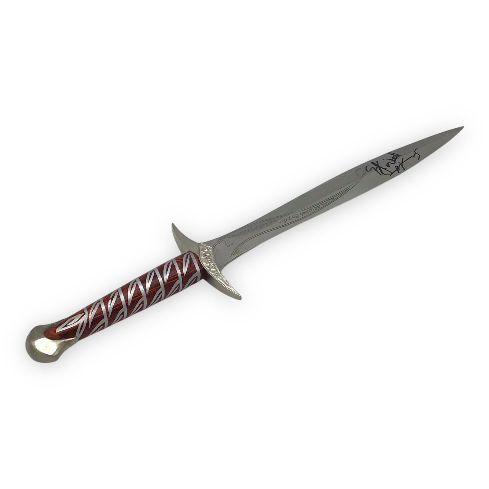 Lord of the Rings ‘Sting’ Sword | Signed by Elijah Wood & Sean Astin (JSA Certified)