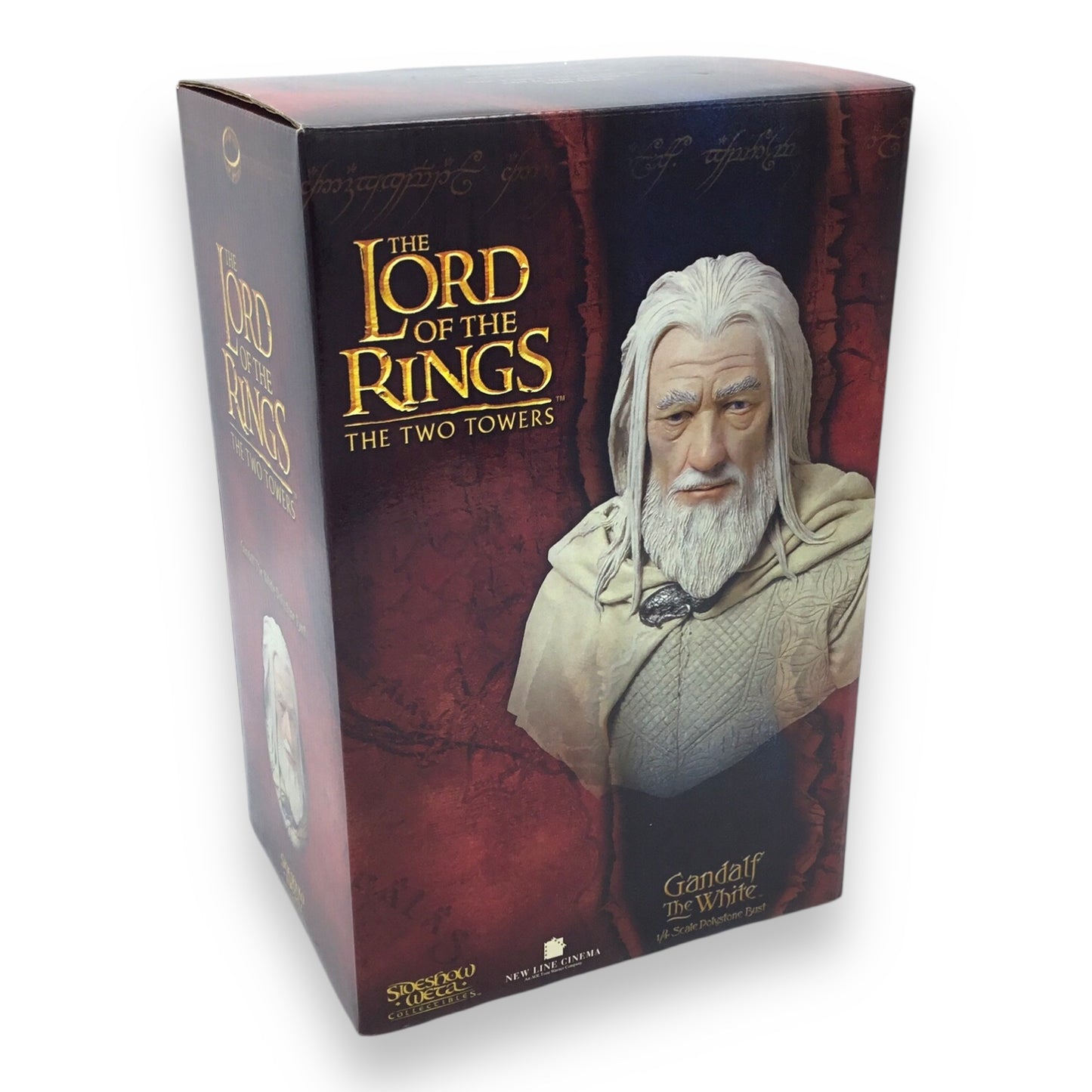 Lord of the Rings: The Two Towers Gandalf the White 1/4 Scale Polystone Bust – Sideshow Weta Collectibles (2003)