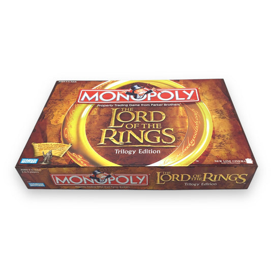 Lord of the Rings Trilogy Edition Monopoly Board Game – Parker Brothers (2003)