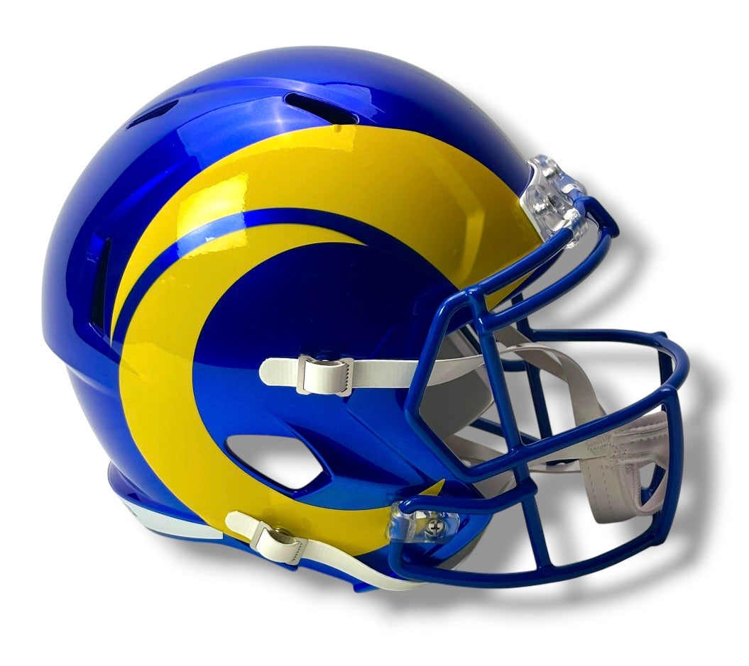 Los Angeles Rams Speed Replica Football Helmet