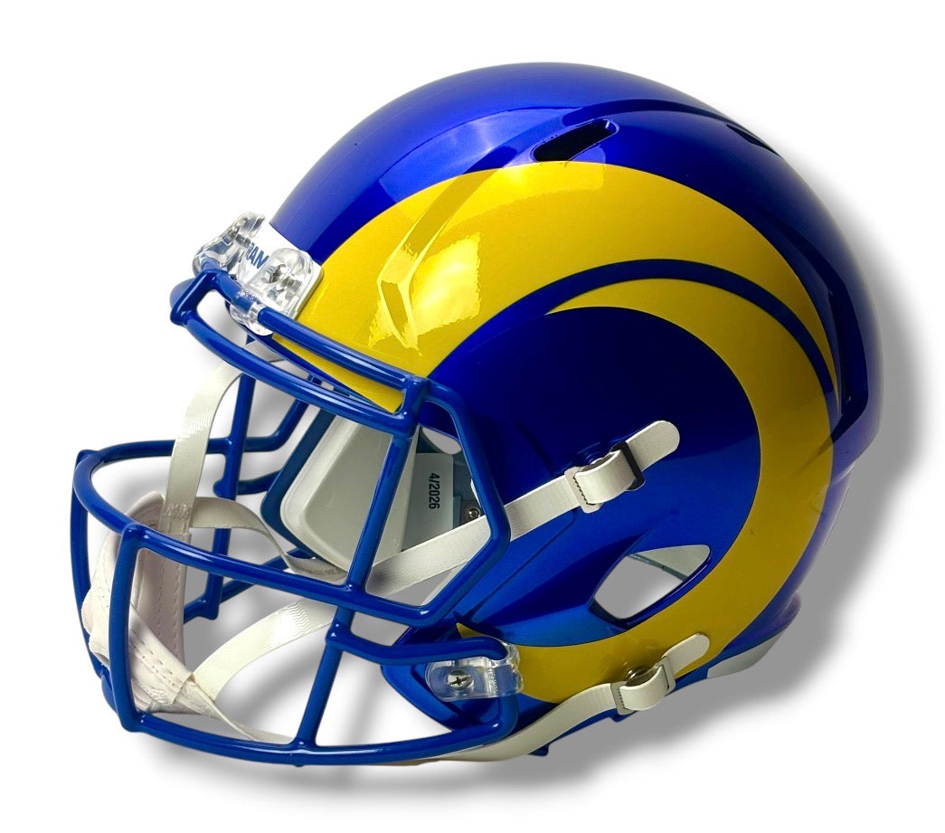 Los Angeles Rams Speed Replica Football Helmet