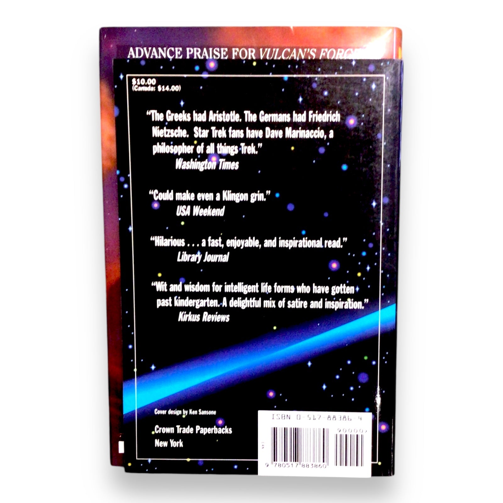 Lot of Four Star Trek Books: Make It So, Vulcan's Forge, & More