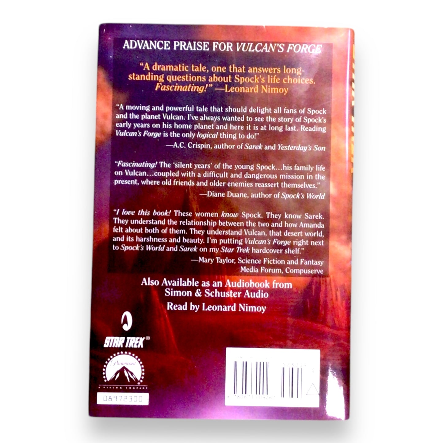 Lot of Four Star Trek Books: Make It So, Vulcan's Forge, & More