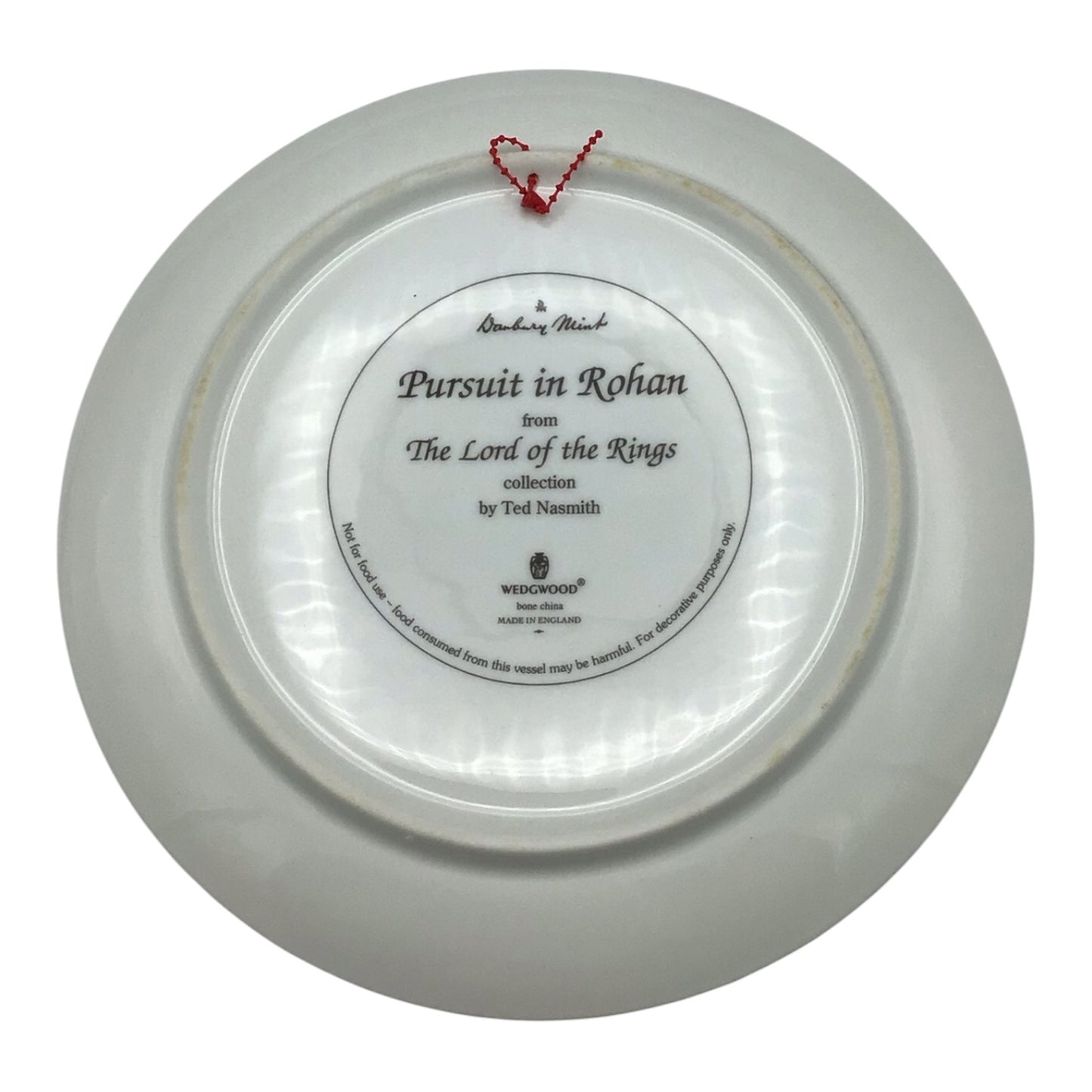 LotR Pursuit in Rohan Limited Edition Decorative Plate - Danbury Mint