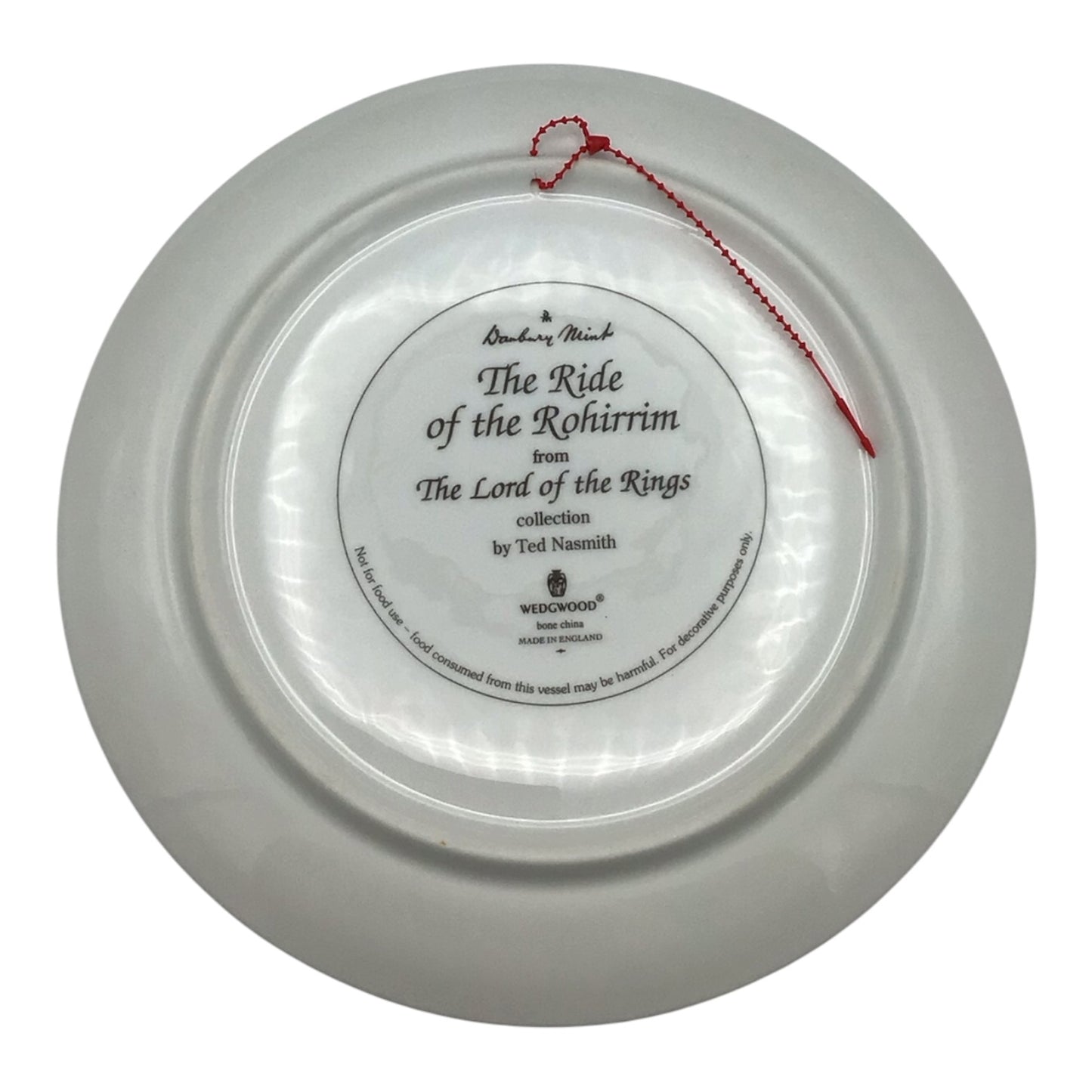 LotR The Ride of the Rohirrim Limited Edition Decorative Plate - Danbury Mint