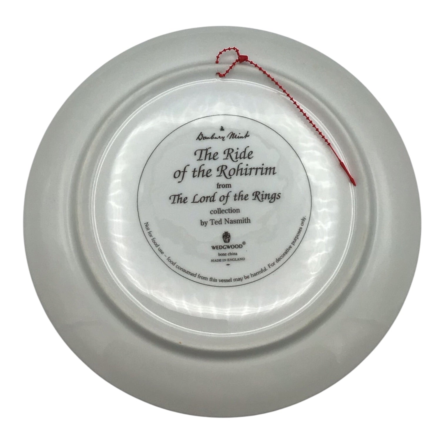 LotR The Ride of the Rohirrim Limited Edition Decorative Plate - Danbury Mint