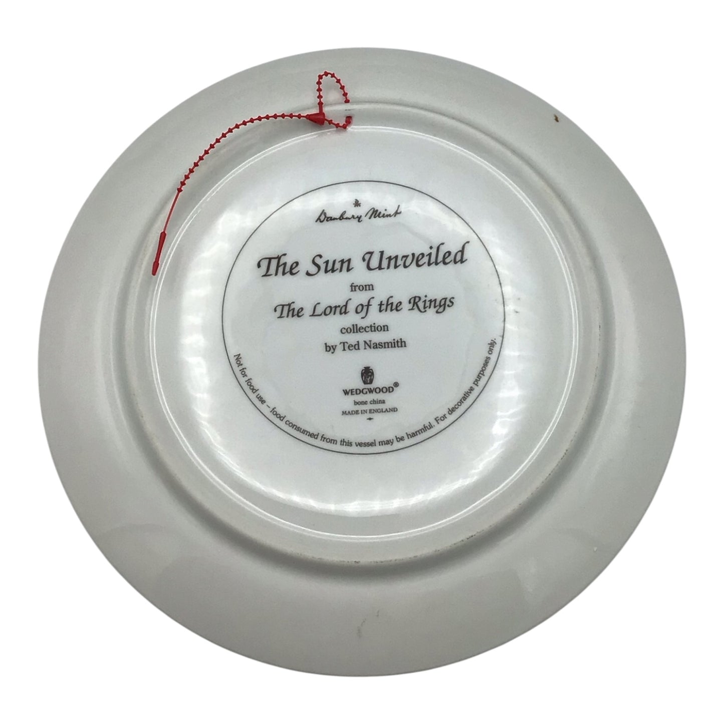 LotR The Sun Unveiled Limited Edition Decorative Plate - Danbury Mint