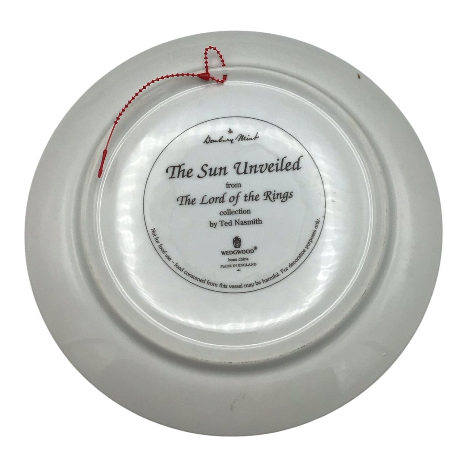 LotR The Sun Unveiled Limited Edition Decorative Plate - Danbury Mint