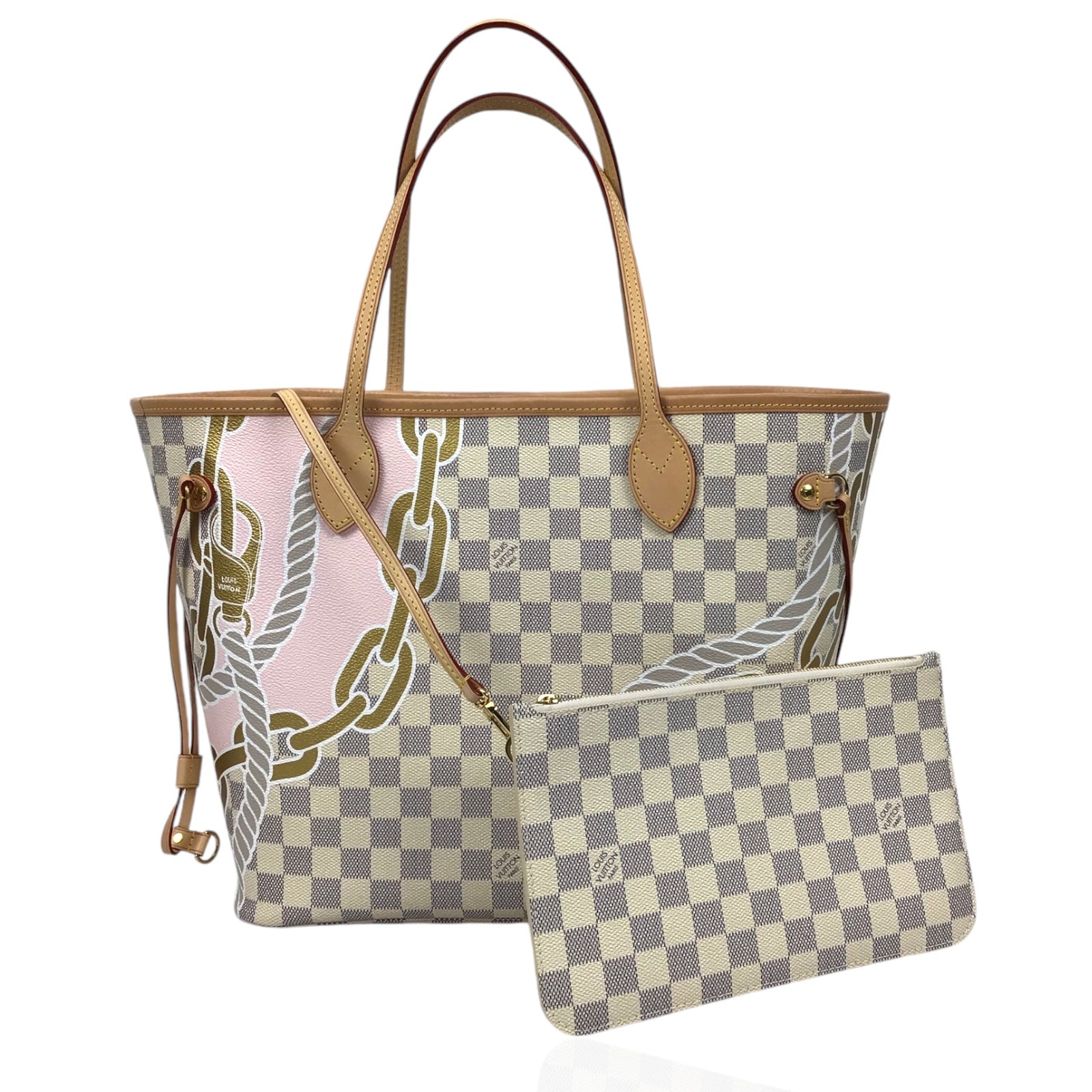 Louis Vuitton Damier Azur Nautical Neverfull MM