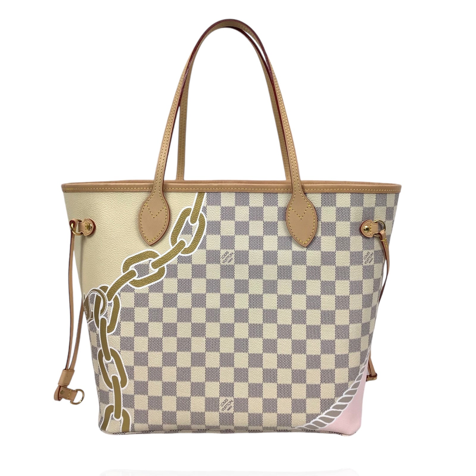 Louis Vuitton Damier Azur Nautical Neverfull MM