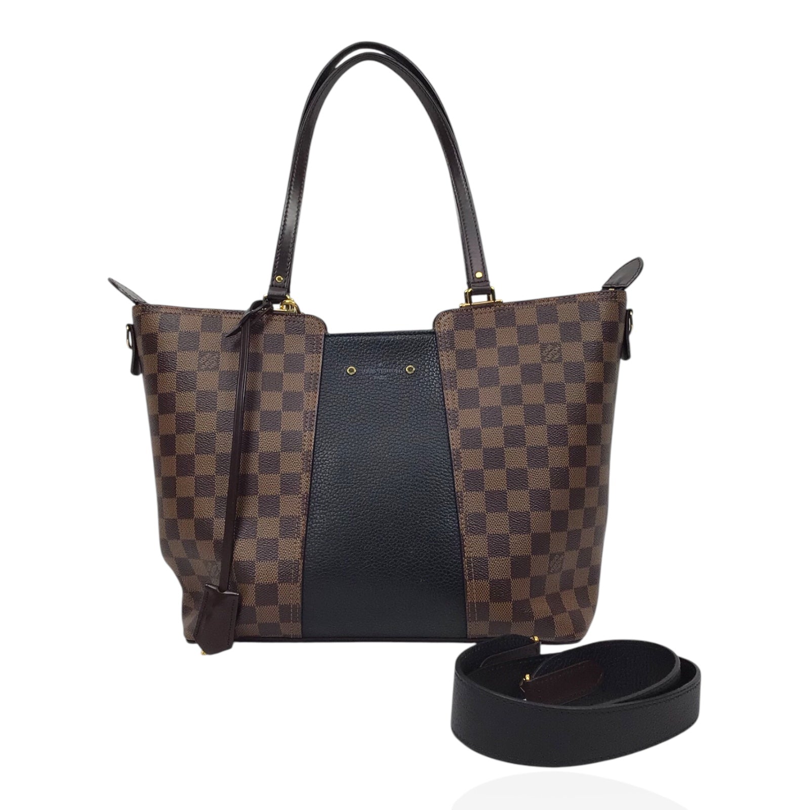 Louis Vuitton Damier Ebene Jersey Handbag – Timeless Luxury