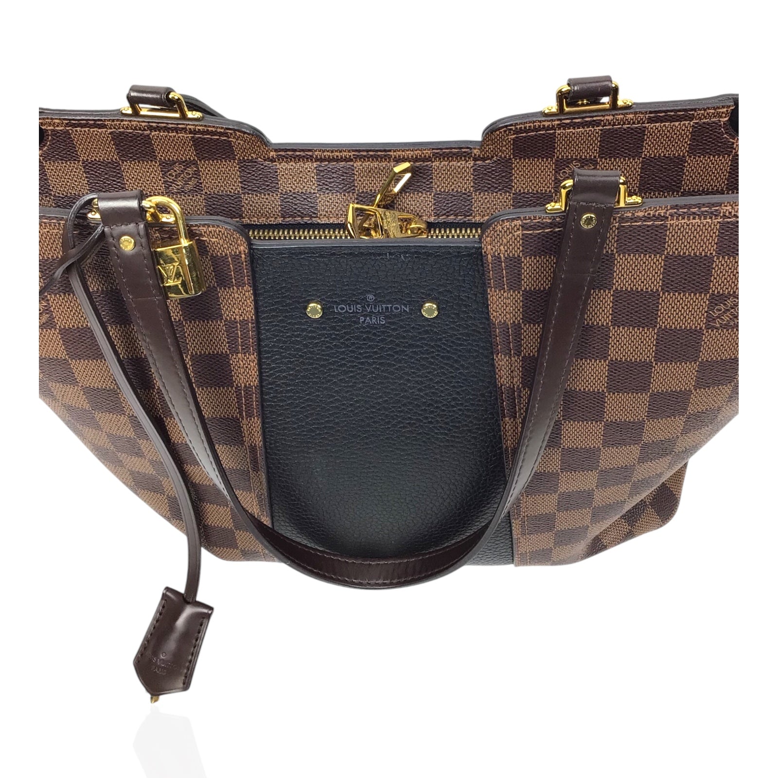 Louis Vuitton Damier Ebene Jersey Handbag – Timeless Luxury