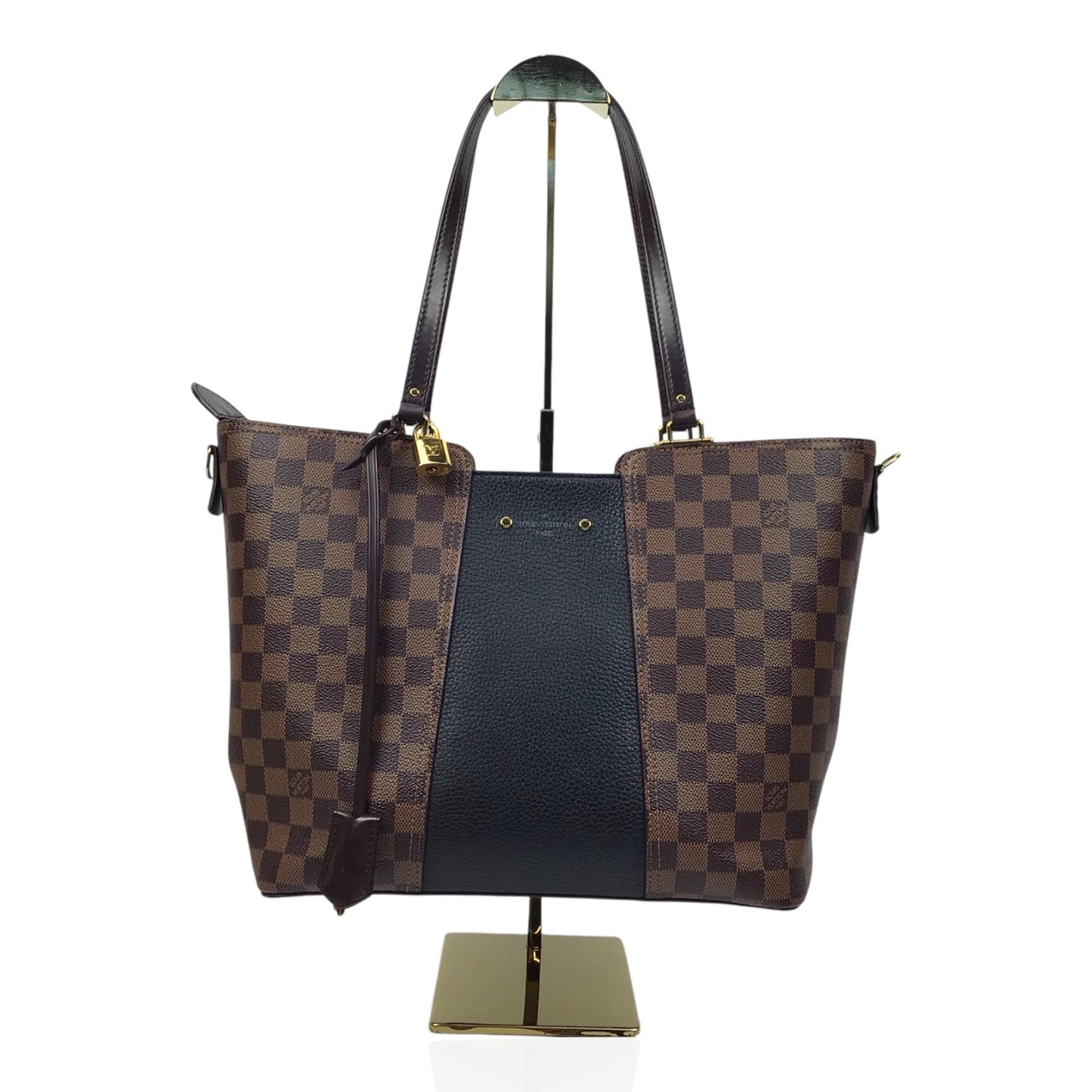 Louis Vuitton Damier Ebene Jersey Handbag – Timeless Luxury