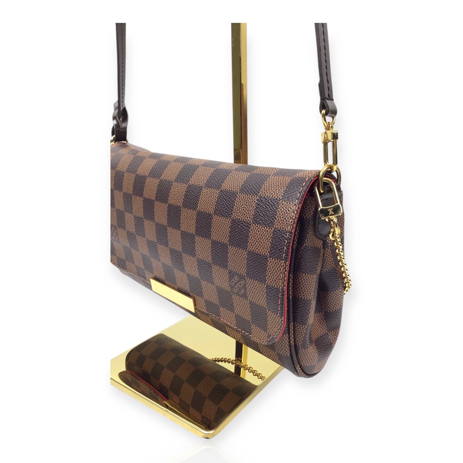 Louis Vuitton Favorite MM Bag - Damier Ebene Canvas