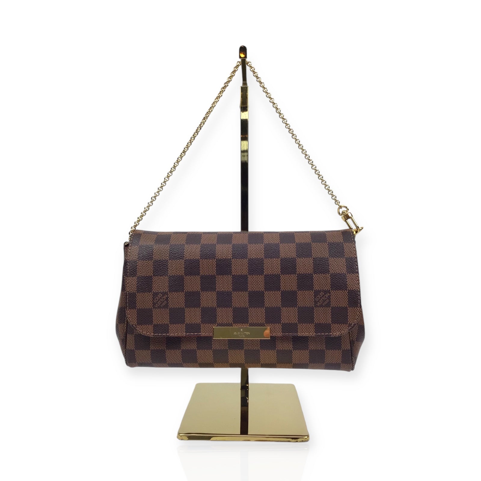 Louis Vuitton Favorite MM Bag - Damier Ebene Canvas