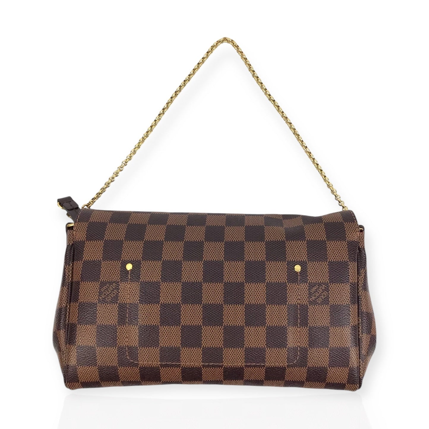 Louis Vuitton Favorite MM Bag - Damier Ebene Canvas