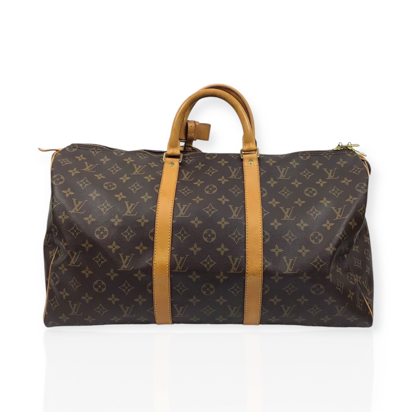 Louis Vuitton Keepall 50 Duffle Bag Monogram Canvas