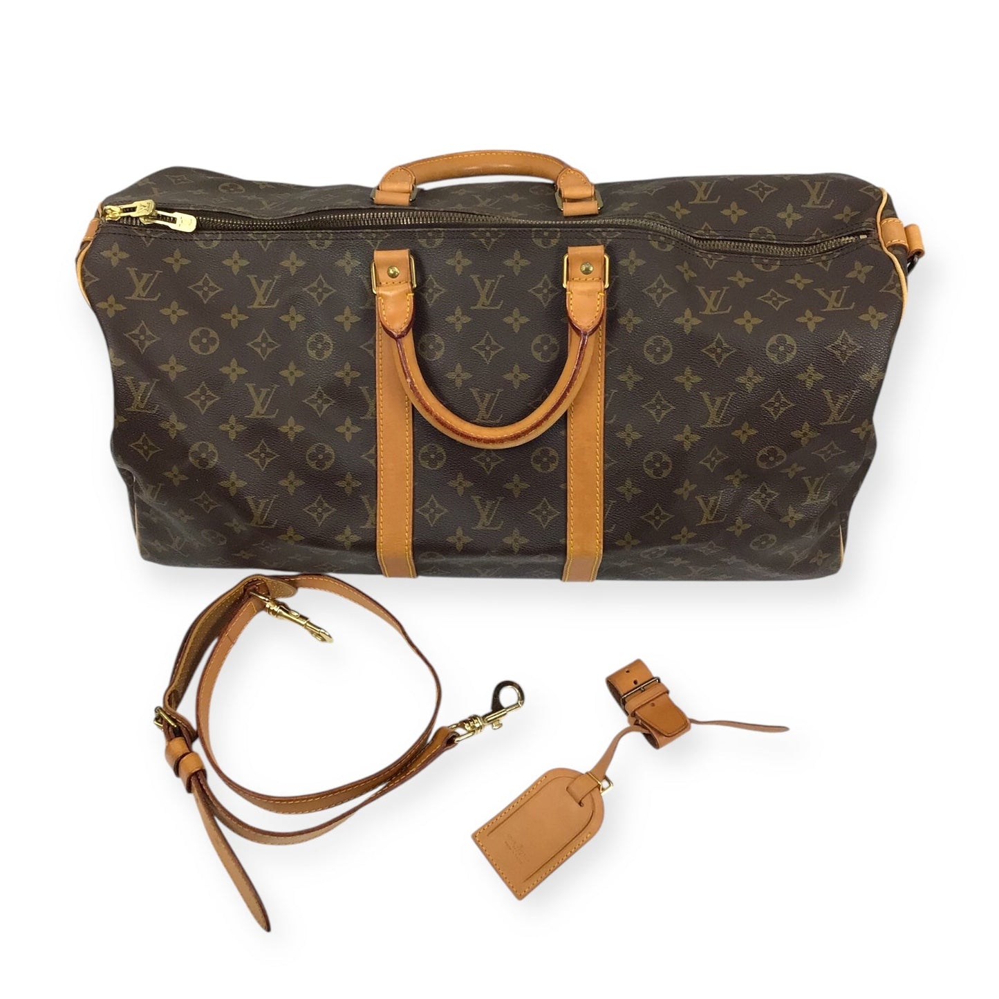 Louis Vuitton Keepall Bandoulière 55 – Preloved Luxury Travel Companion