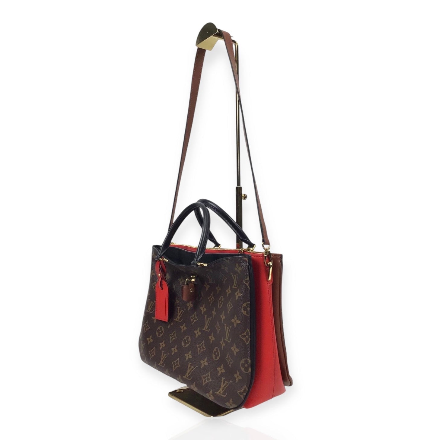 Louis Vuitton Millefeuille Tote - Monogram Canvas, 4 Compartments, Lock & Keys